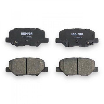 Колодки гальмівні задні Mitsubishi Outlander 12-. ASX 10-. Citroen C4 12-. MAZDA 6 12- INF11.1802 фото