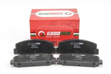 Колодки гальмівні задні GOODREM Mazda 6, Мазда 6 02- # RM0114 фото
