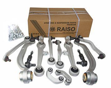 Комплект важелів передньої підвіски (16mm) Raiso (Швеція) Volkswagen Passat B5 96-05 #RL-4B3998S-KIT UABUHRE4 RL4B3998SKIT фото