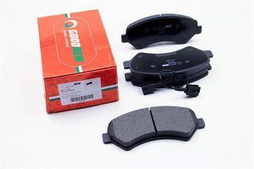 Колодки гальмівні передні GOODREM Citroen Jumper, Сітроен Джампер (З Датчиком) 06- # RM1164 фото