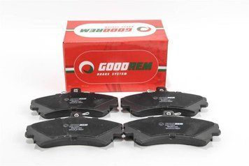 Колодки гальмівні передні GOODREM Mitsubishi Colt V, Мітсубісі Кольт 5 95-08 # RM0140 фото