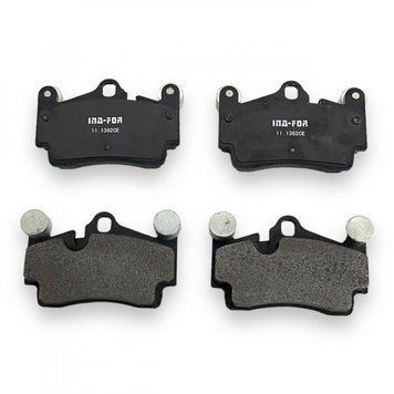 Колодки гальмівні задні VW TOUAREG 3.0-6.0 02-,AUDI Q7 3.0-4.2 06-,PORSCE CAYENNE 3.0-4.5 02- INF11.1362 фото